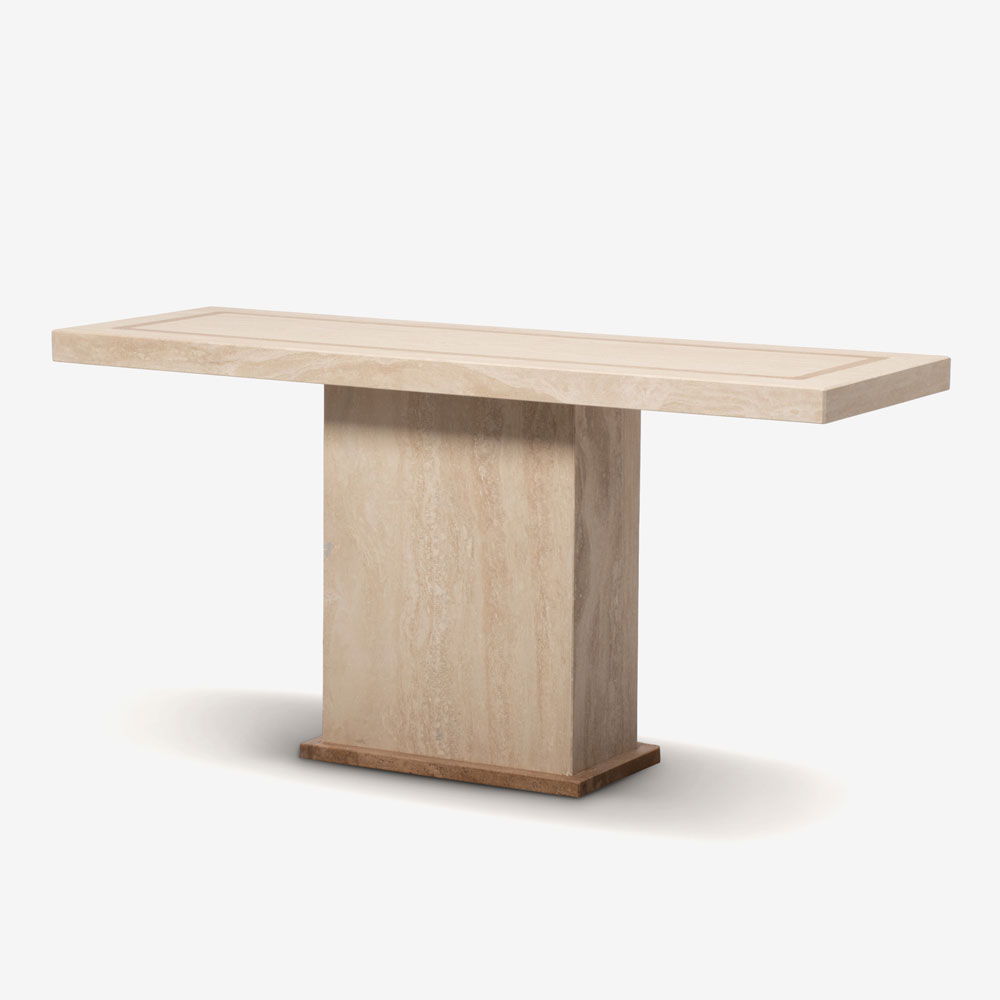 コンソールテーブル「IM5450」天然石 トラバーチン | 大塚家具 ONLINE SHOP
