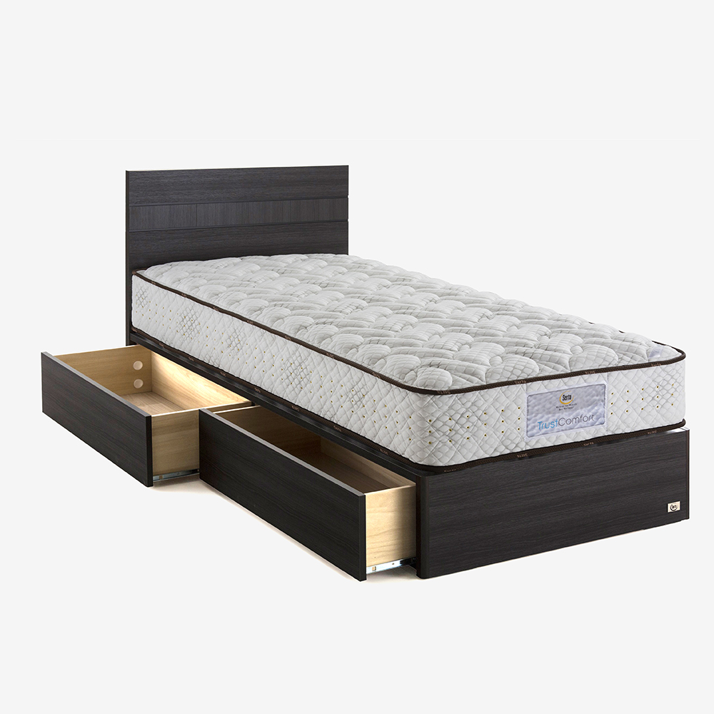 サータのベッドとフレーム - ベッド
