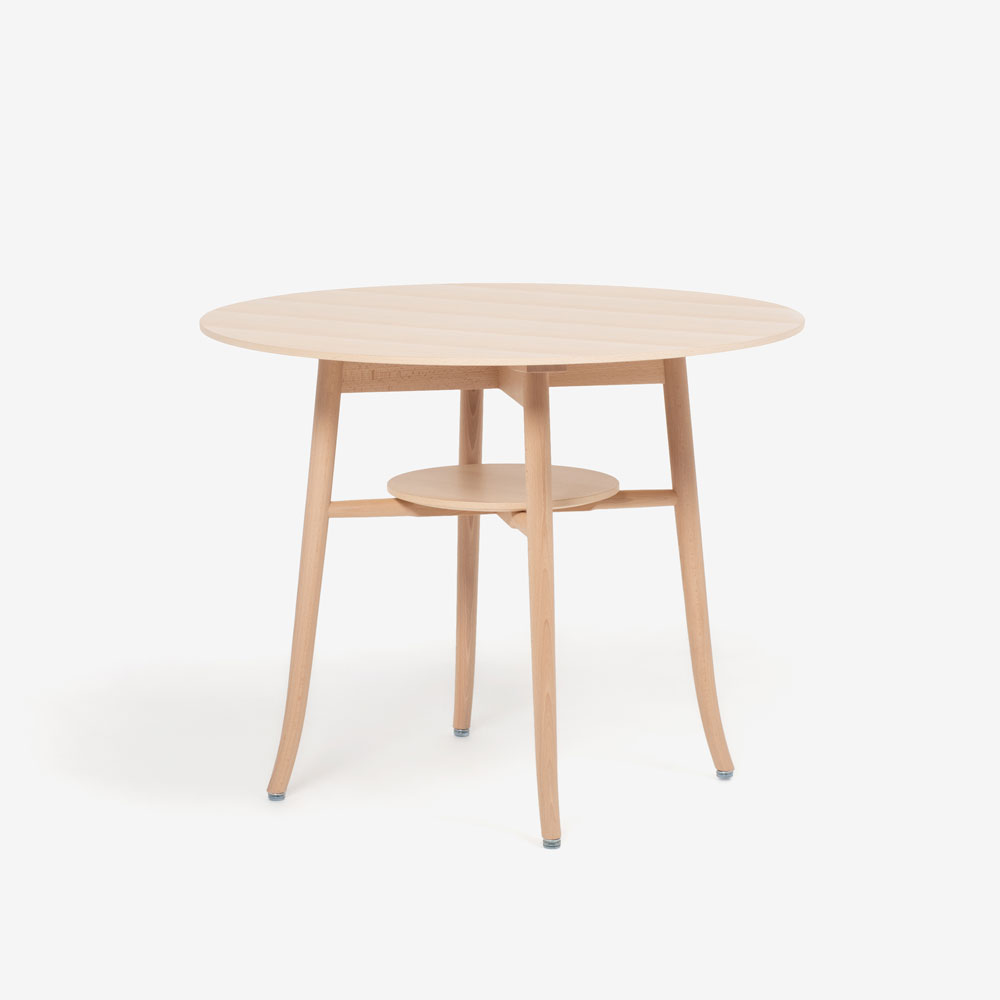 秋田木工　ダイニングテーブル「RBT」Φ90cm ブナ材 白木塗装 | 大塚家具 オンラインショップ