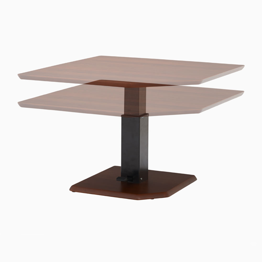 昇降式テーブル「フィット Aタイプ(五角形) ハイタイプ」幅102ｘ高さ55〜71cm 全5色