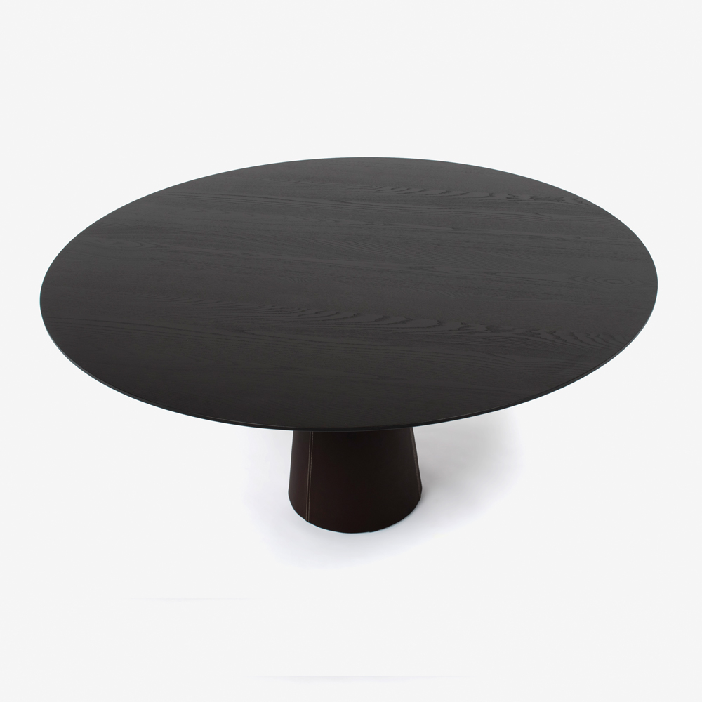 PoltronaFrau（ポルトローナ・フラウ）テーブル 「メサドゥーエ」円形 直径150cm アッシュ材