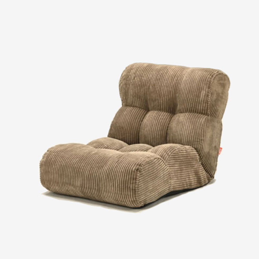フロアチェア  座椅子「ピグレットJr」オリーブグリーン色