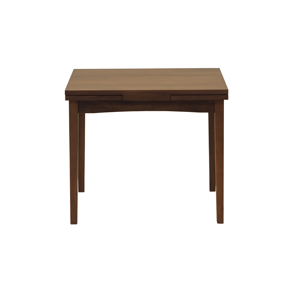 ダイニングテーブル「ユノ3」幅80cm ウォールナット材 丸脚 | 大塚家具 