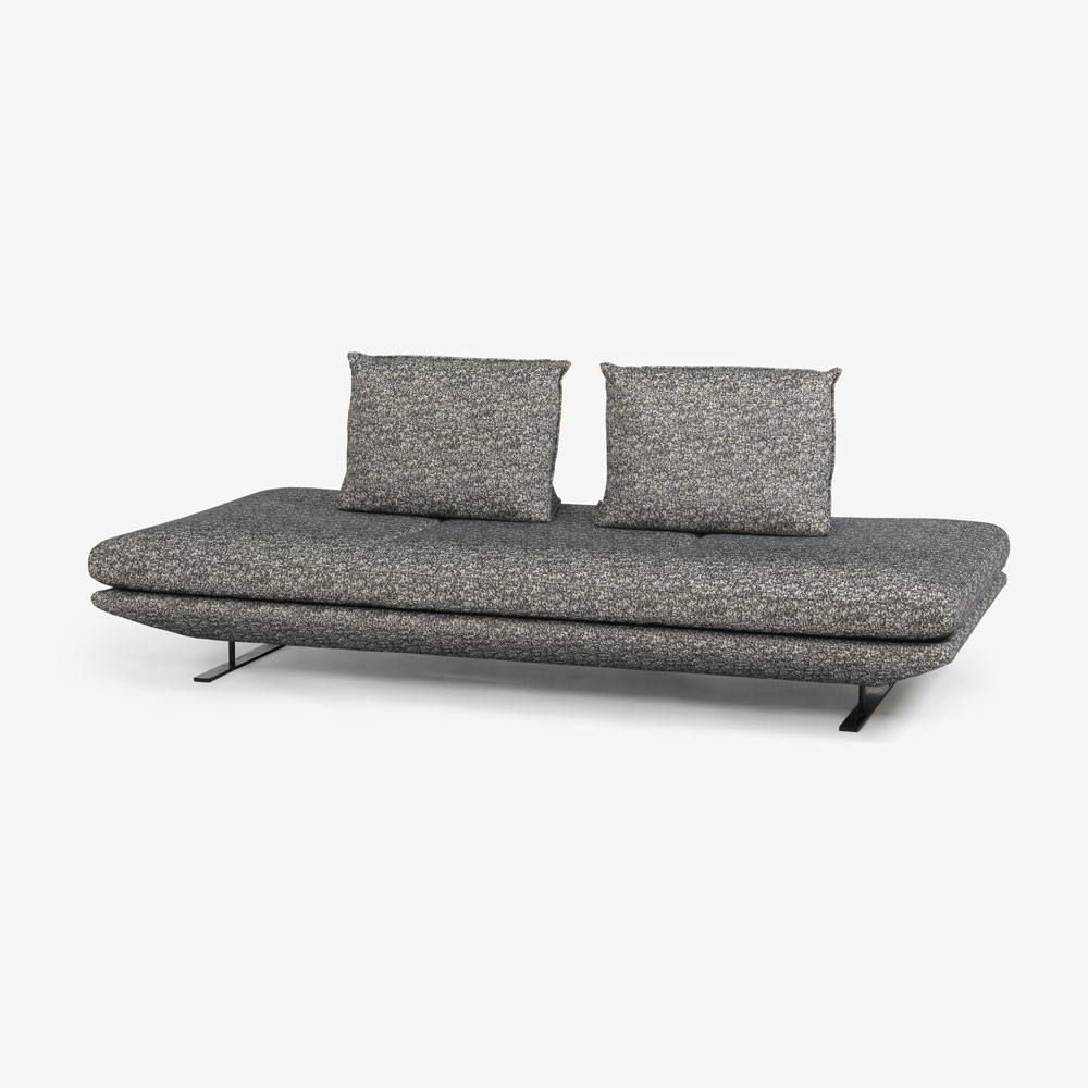 ligne roset(リーン・ロゼ)ソファ「ロゼプラド」3人掛け(3P)ハイタイプ 背クッション2個付き 幅240cm 布#RJ-627【受注生産品】【お手入れキットの特典付き】