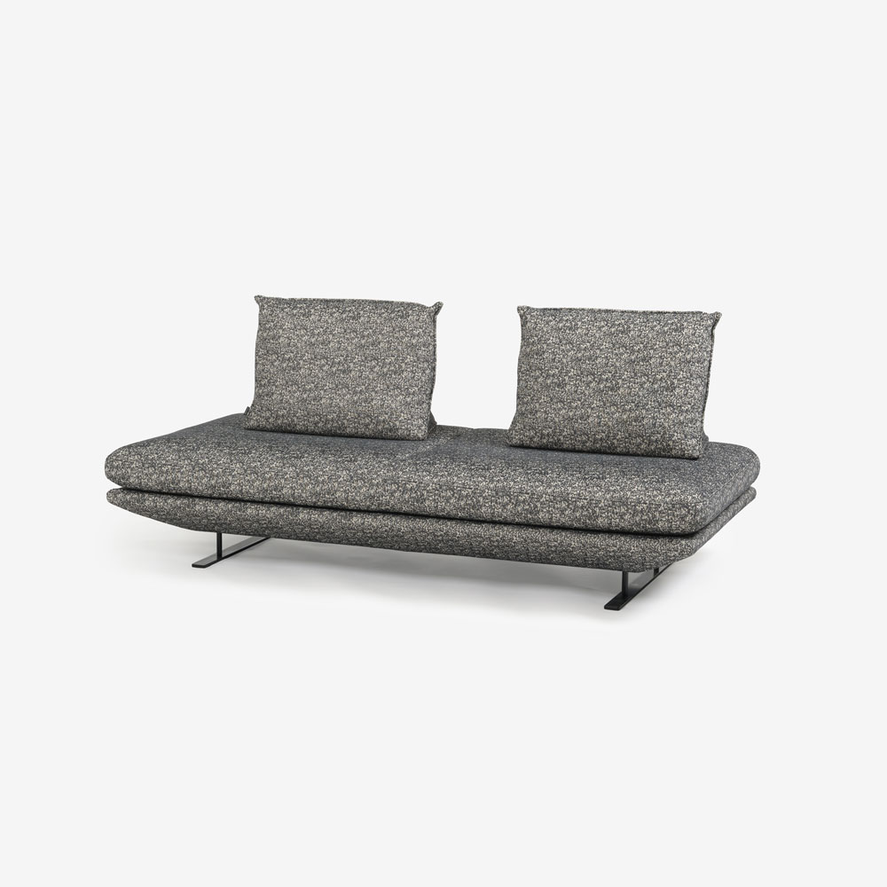 ligne roset(リーン・ロゼ)ソファ「ロゼプラド」2人掛け(2P)ハイタイプ 背クッション2個付き 幅200cm 布#RJ-627【受注生産品】【お手入れキットの特典付き】