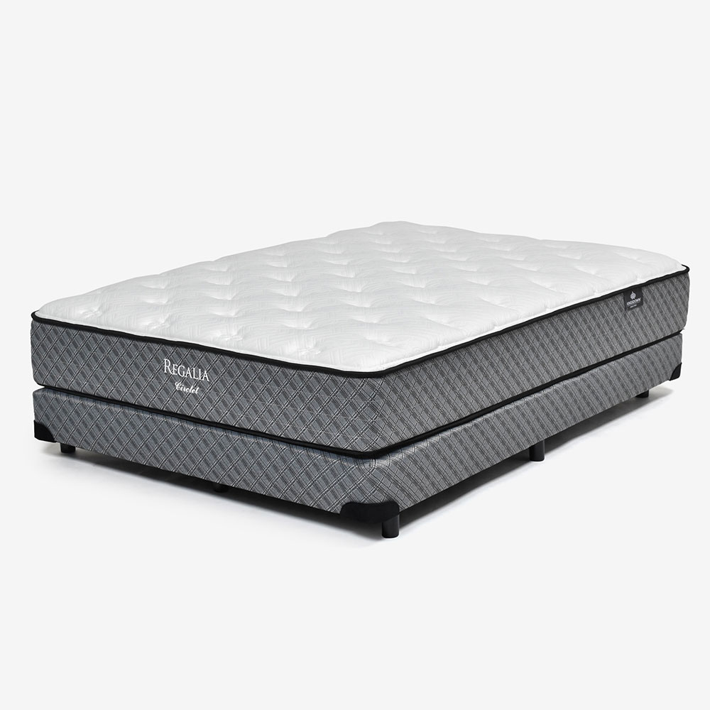 REGALIA(レガリア)マットレス「サークレットV FR CH」+専用ボトムクッション「レガリアゴールドV FR PO ハイ」脚ブラック ポケットコイル 全5サイズ【マットレス+ボトムのセット】【セール対象品のため10%OFF】
