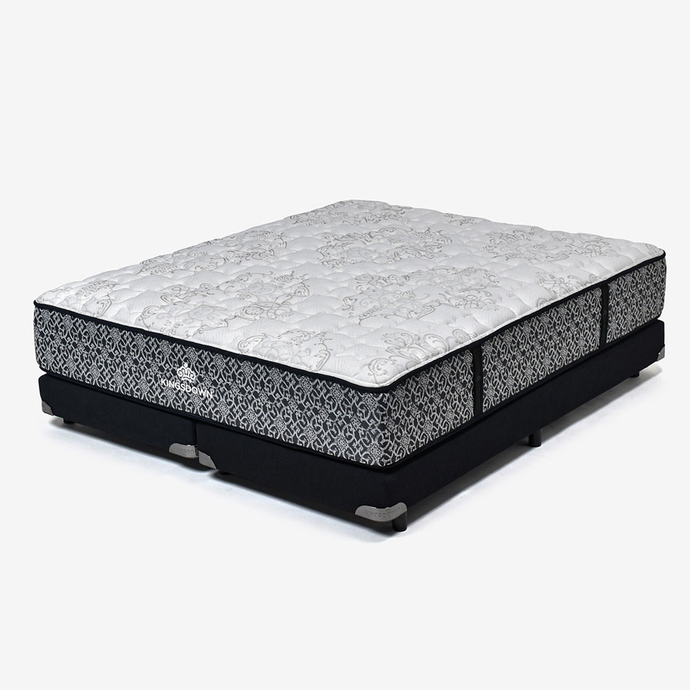 KINGSDOWN(キングスダウン)マットレス「ロワイヤルTT FR CH」+専用ボトムクッション「ザ・レガリアV FR PO CH ハイ」脚ブラック ポケットコイル 全6サイズ【マットレス+ボトムのセット】【セール対象品のため10%OFF】