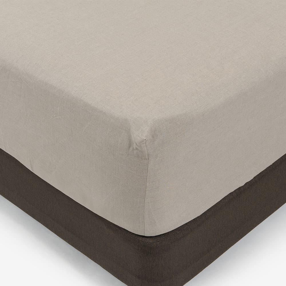 ボックスシーツ「THE LINEN(ザ リネン)」マチ高43cm 麻 全2色