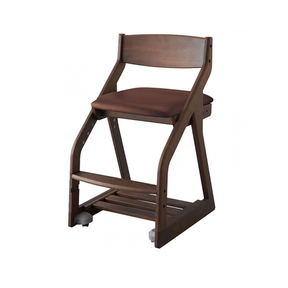 木製椅子「ビーノ BDC」タモ材 WT色 座面PVC 全2色