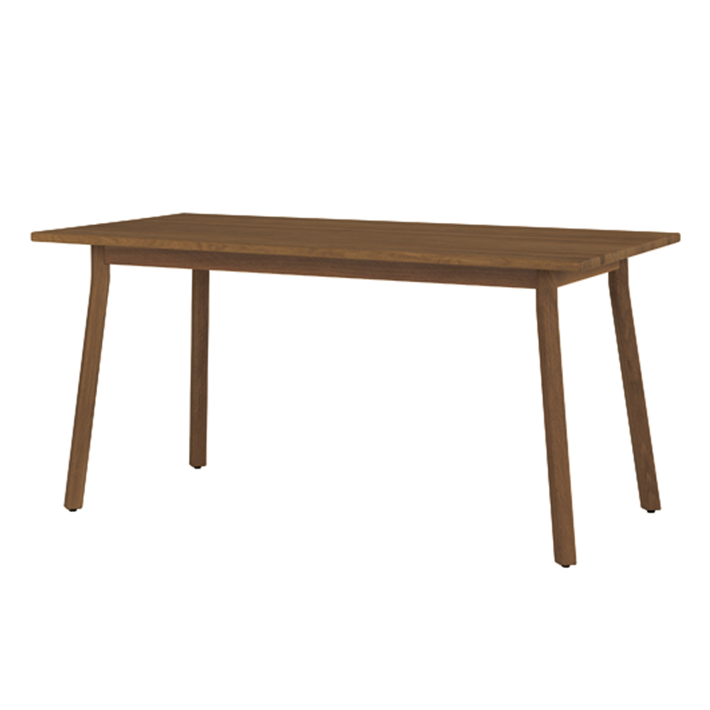 ダイニングテーブル「merge（マージ）SVE-DT003  Lサイズ」幅150cm オーク材 ブラウン色