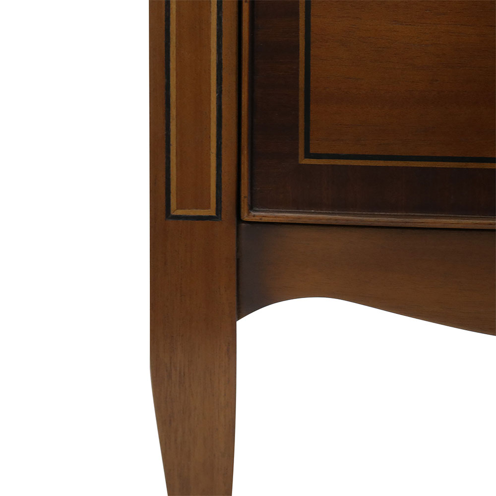 ナイトテーブル「ベネチア55」幅55cm マホガニー材