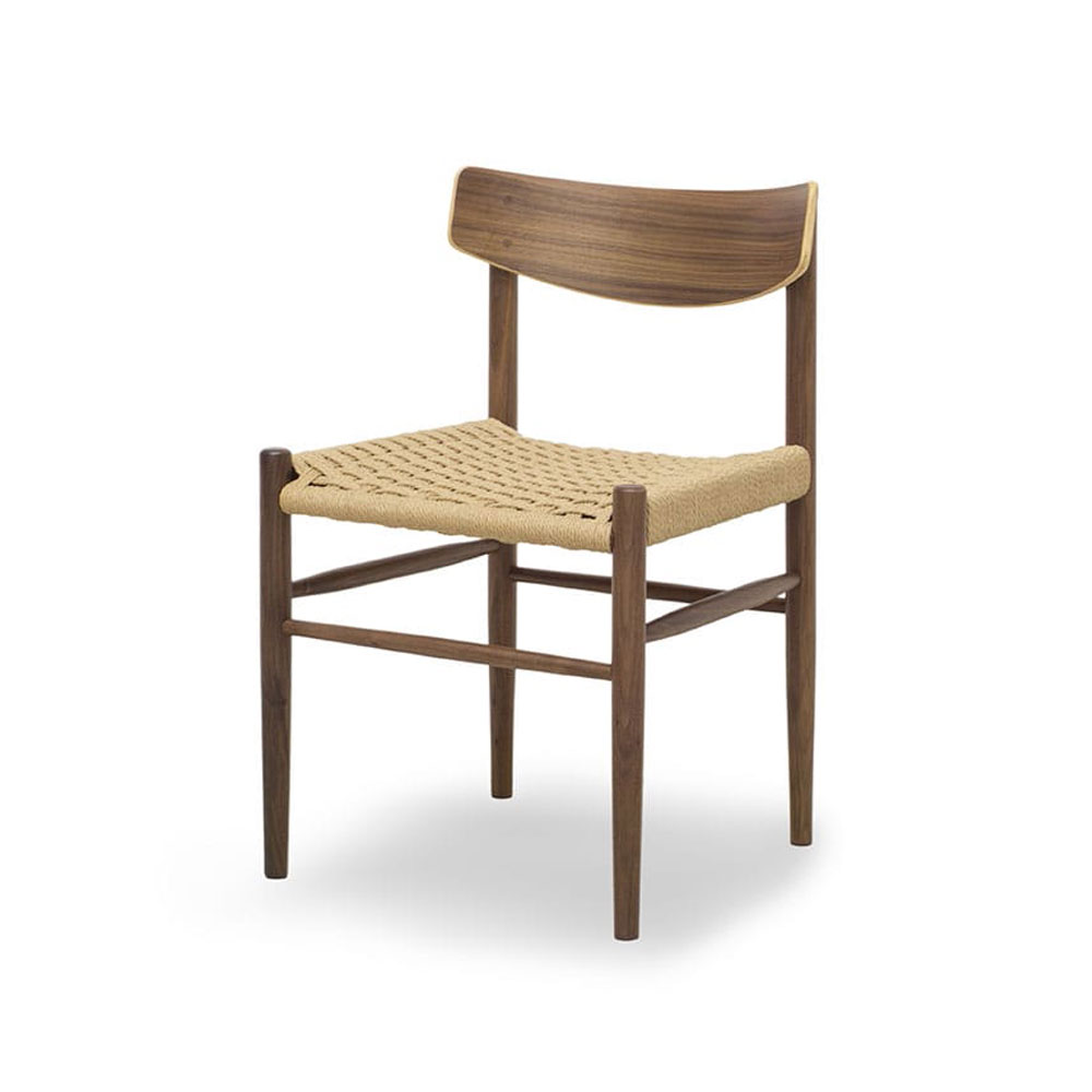 MASTERWAL(マスターウォール)ダイニングチェア「COR4」座面ペーパーコード 木部全2色【受注生産品】