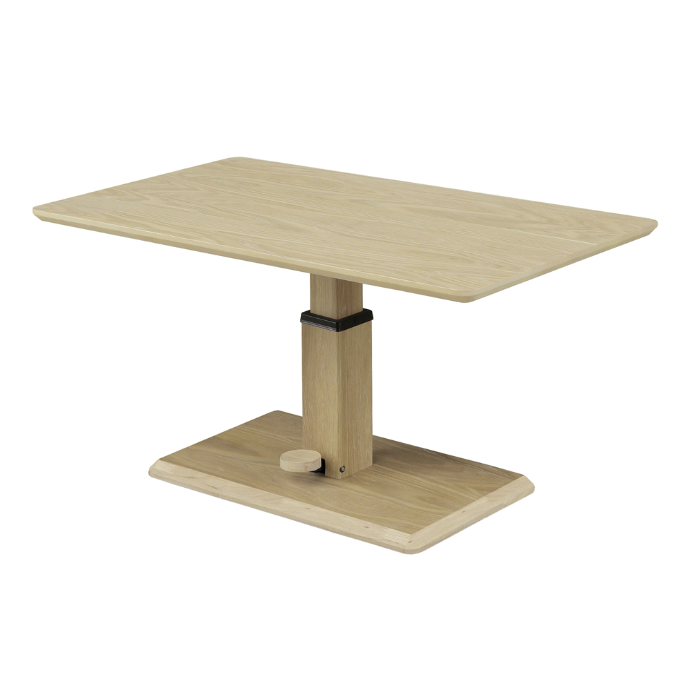 昇降式テーブル「フィット Cタイプ(長方形) ロータイプ」幅120ｘ高さ42 