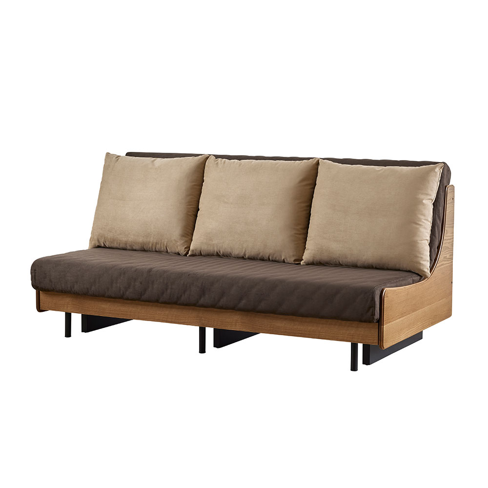 ソファベッド「フォース 180」幅180.5cm 木部全2色 布全2色