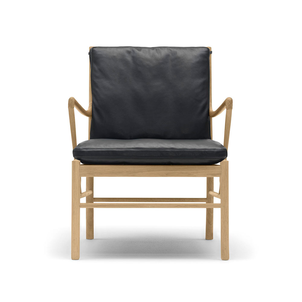 カール・ハンセン&サン アームチェア「OW149 Colonial Chair」オーク材オイル仕上げ 革全2色【受注生産品】【お手入れキットの特典付き】