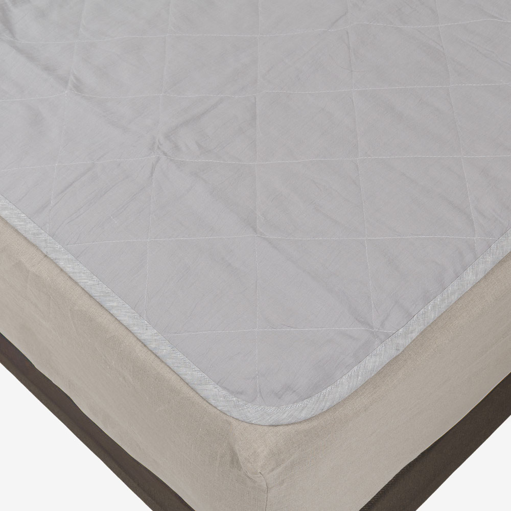 洗える麻わたラミー敷パッド「THE LINEN -RAMIE-(ザ リネン ラミー)」麻 シングルサイズ