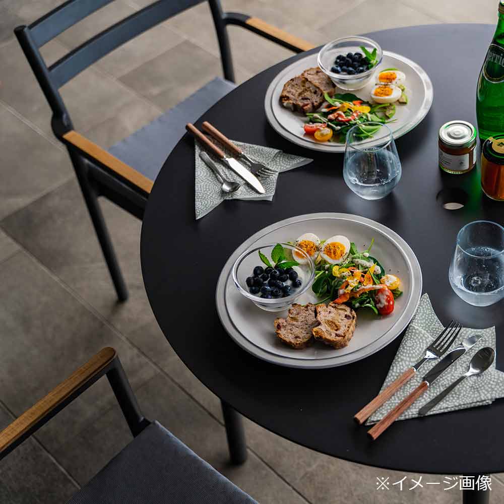 IKASAS（イカサ）ダイニングテーブル「KAIS-カイス-ROUND DINING TABLE」円形 直径98cm