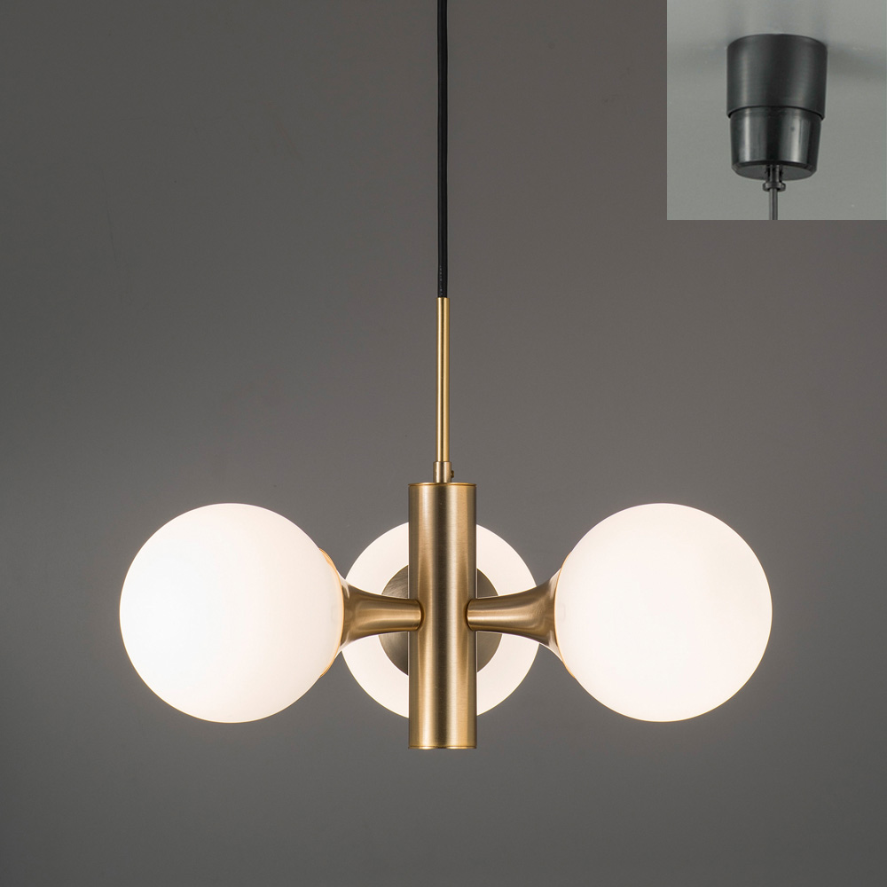 ペンダント「VIO-30943/3GM」約3〜4.5畳用 ランプ別売【次回入荷未定】