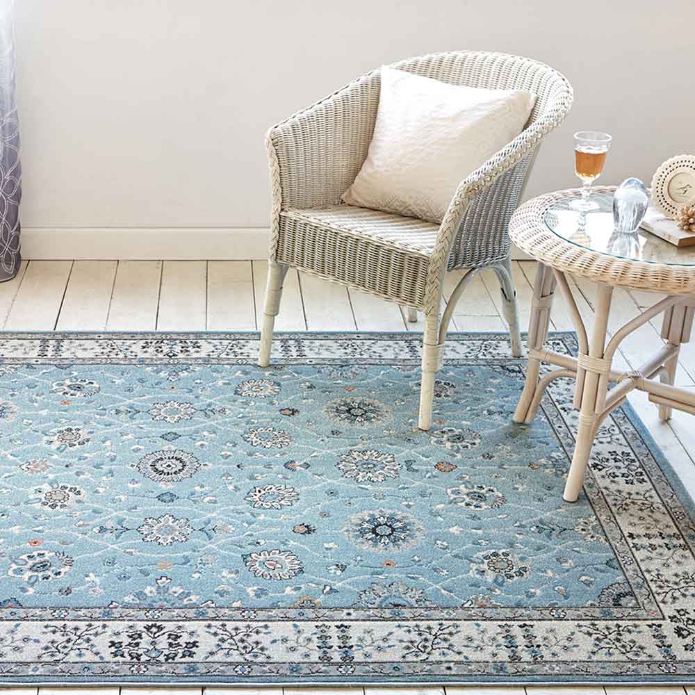 ウィルトンラグ「ラグナ」全7サイズ 全2色 防炎