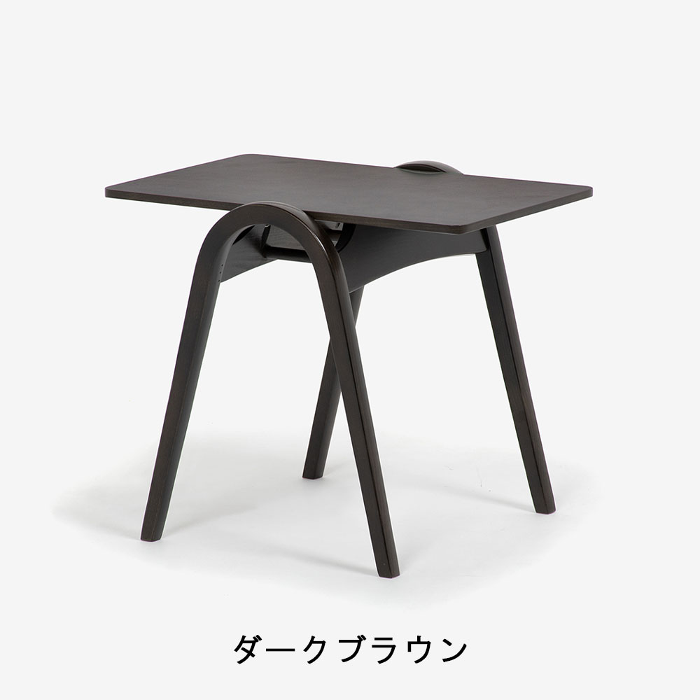 秋田木工 サイドテーブル「T-202」ブナ材 全3色【決算セールのため20%OFF】