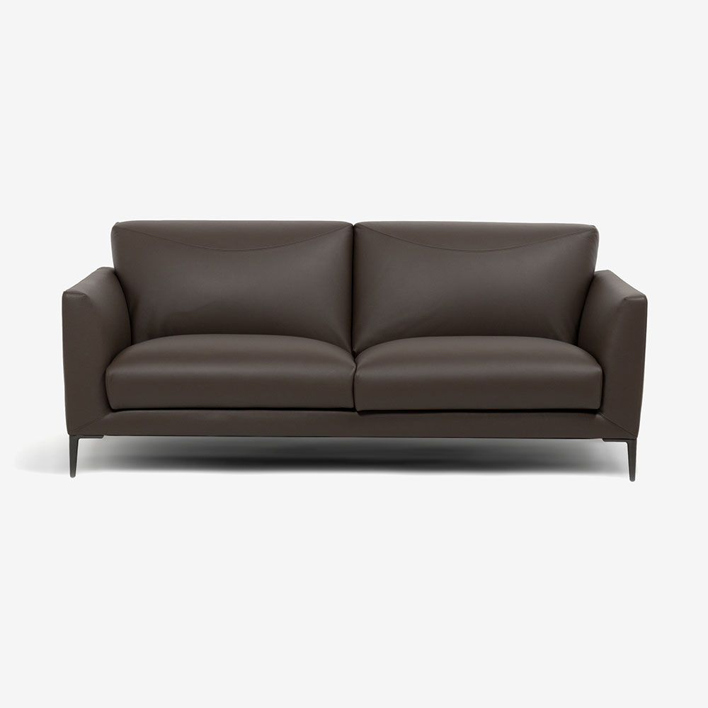 erba(エルバイタリア)ラブソファ「イスタンテ」幅175cm 革トープ色【お手入れキットの特典付き】