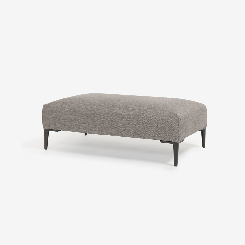 erba(エルバイタリア)オットマン「イスタンテ」布グレー色