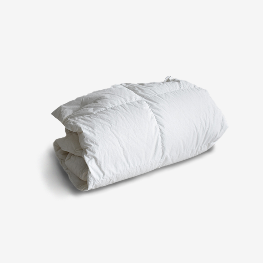 羽毛布団「ホーリー 肌掛け」ポーランド産ホワイトグースダウン95% 全3サイズ