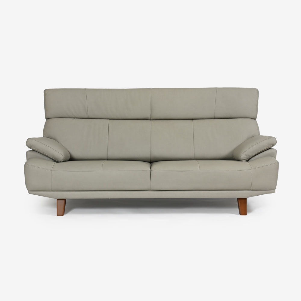 ソファ「ルミナス2 2SW19」幅195cm 奥行91cm(Nノーマル) 張地全2色 脚全2色【受注生産品】【お手入れキットの特典付き】