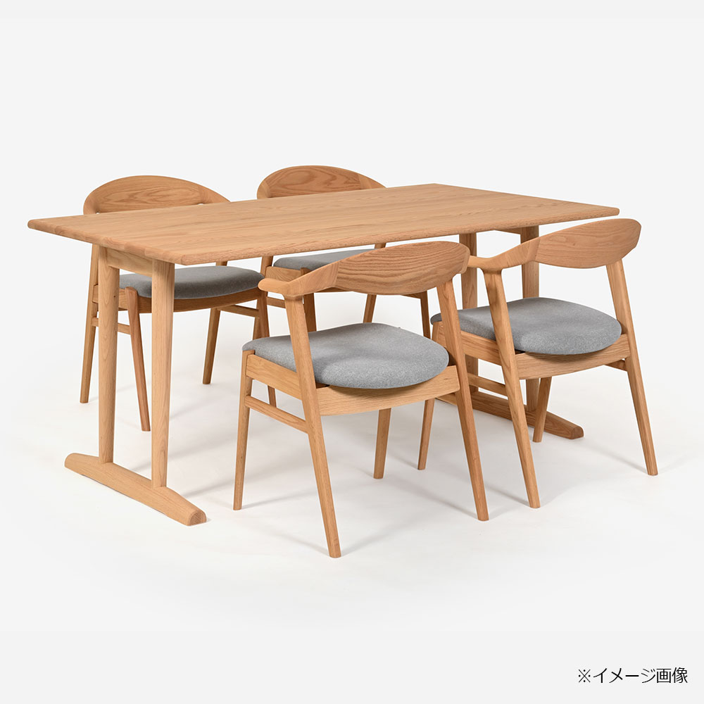 ダイニングテーブル「フィルプラス」長方形2本脚タイプ 4サイズ エッジデザイン3種 樹種・塗装色5種【受注生産品】