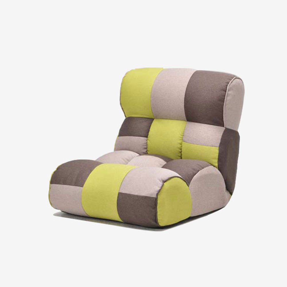 フロアチェア 座椅子 「ピグレットJr」フォレスト色