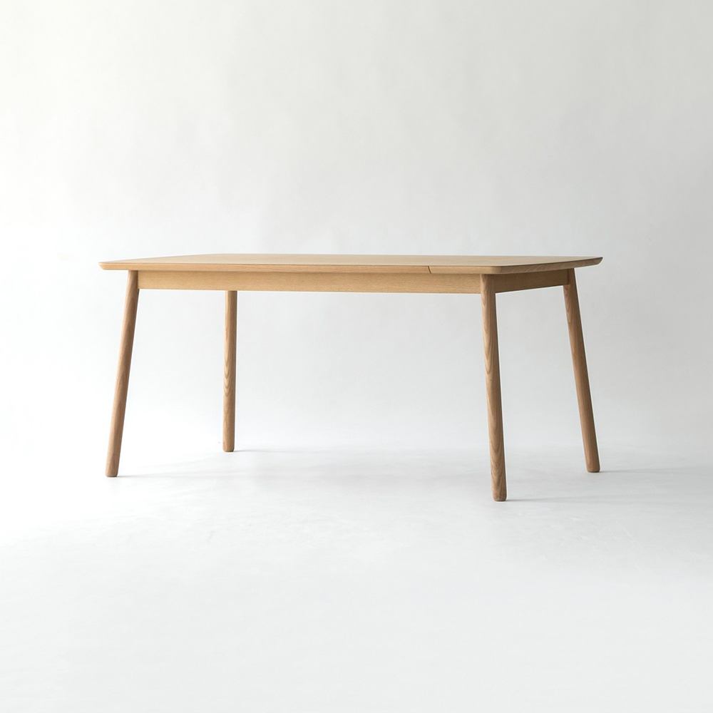 IKASAS（イカサ）伸長式ダイニングテーブル「SUIPPO-スイッポ-DINING TABLE EX」幅135-188cm オーク材