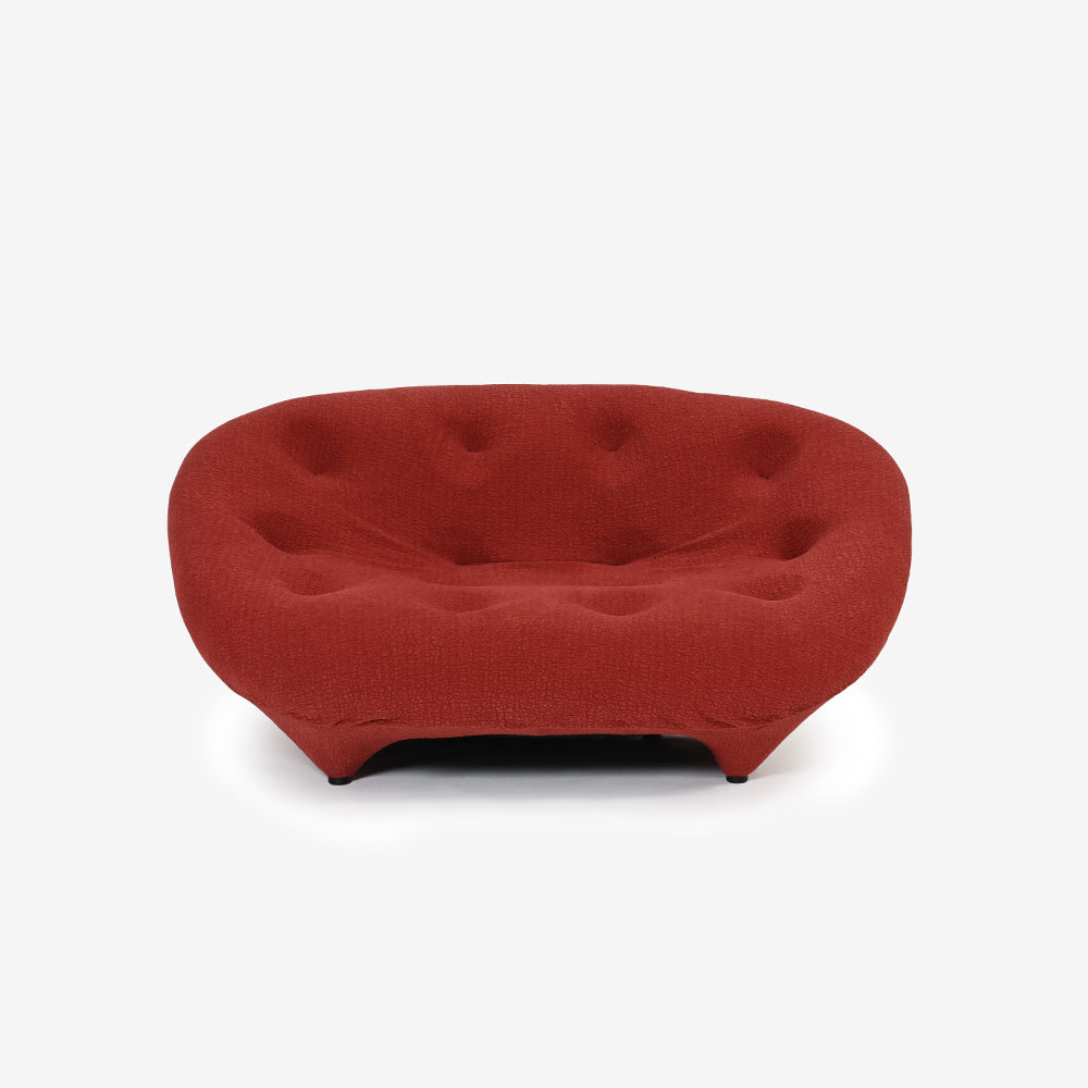 ligne roset(リーン・ロゼ)ラブソファ「ロゼプルム」プチ2人掛け 幅170cm 布#RG-480【受注生産品】【お手入れキットの特典付き】