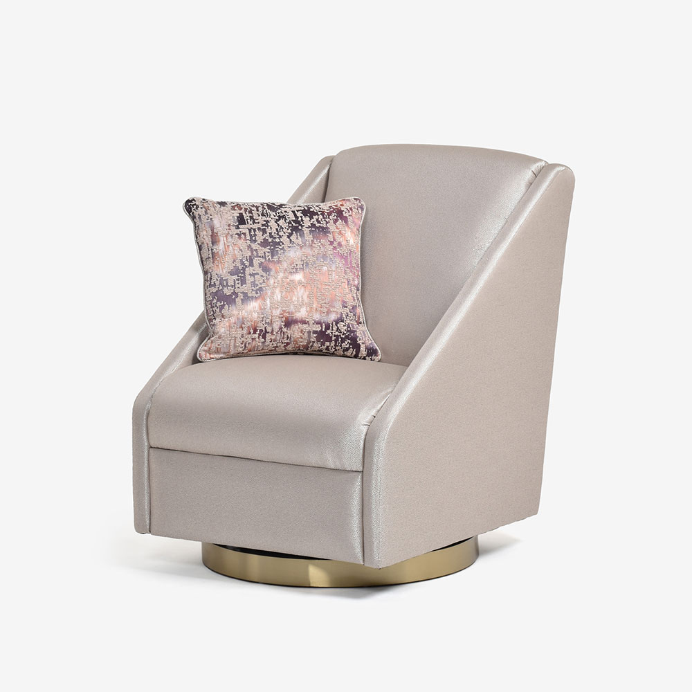 DURESTA(デュレスタ)アームチェア「Cirrus シラス」幅70cm 布#Byzantium Petal クッション付き【次回入荷未定】【お手入れキットの特典付き】