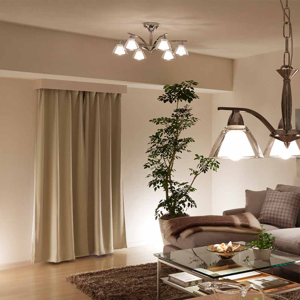 イタリア製 大塚家具 シャンデリア 2台 - ライト/照明