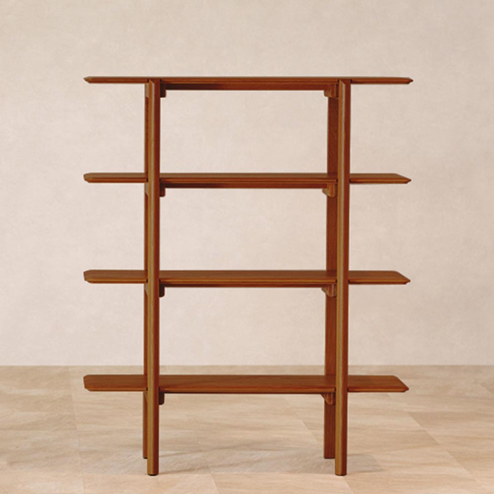 起立木工 シェルフ「FLOW フロー 115」幅115cm ウォールナット材