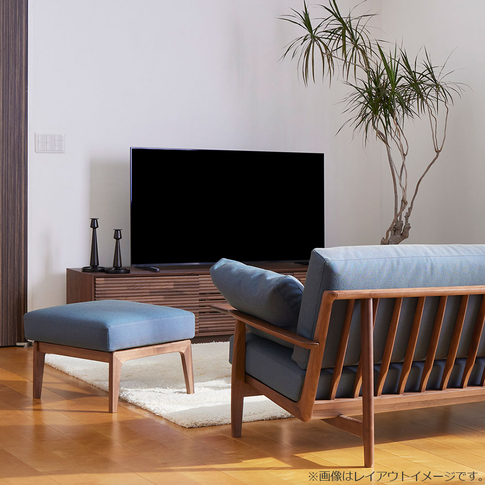 カリモク家具 テレビボード「デセール Q157」ウォールナット材XRG色 全
