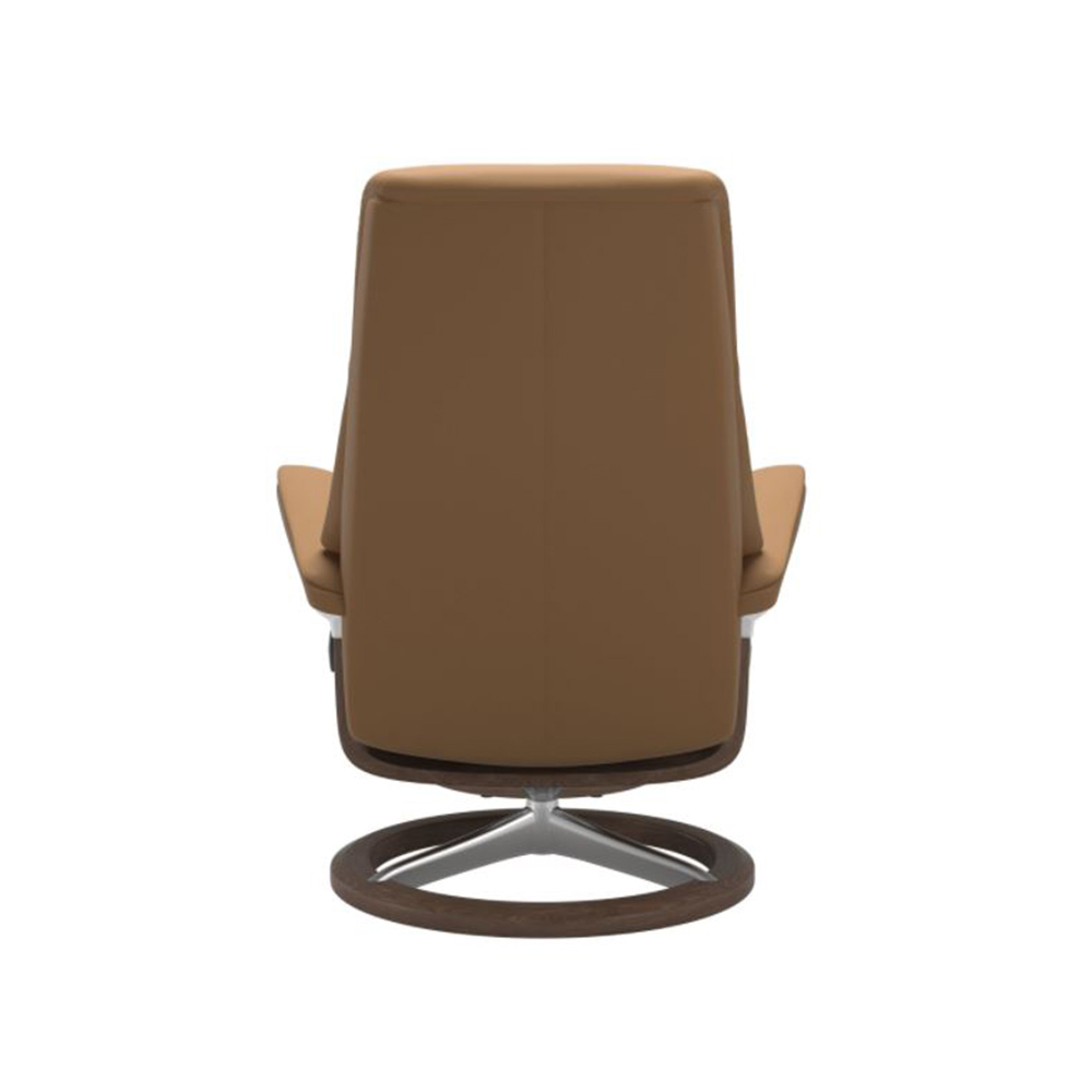 EKORNES(エコーネス)リクライニングチェア「ストレスレス ビュー(M)シグニチャー」オットマン付 革#パロマ 全3色