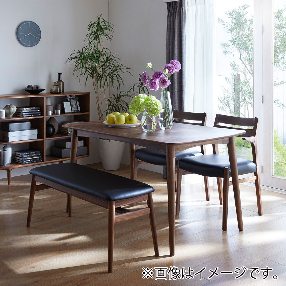 ダイニングテーブル 大塚家具 シネマ 2人用 ウォールナット 天然木 丸テーブル