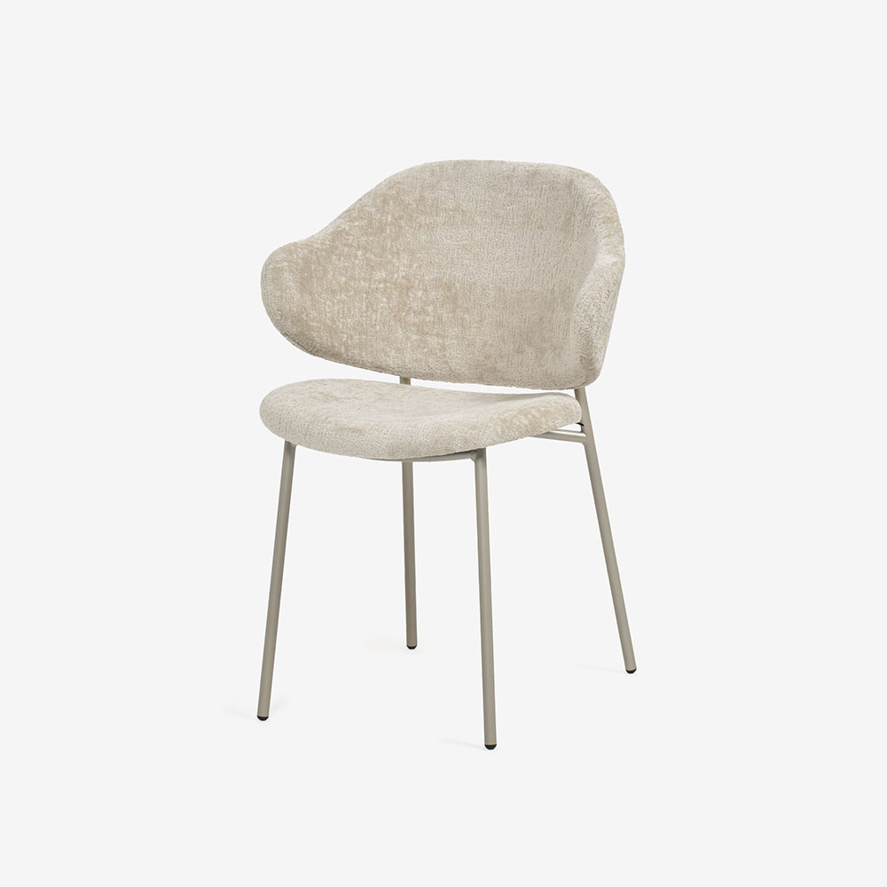 Calligaris(カリガリス)ダイニングチェア「Holly CS2037」布サンド色