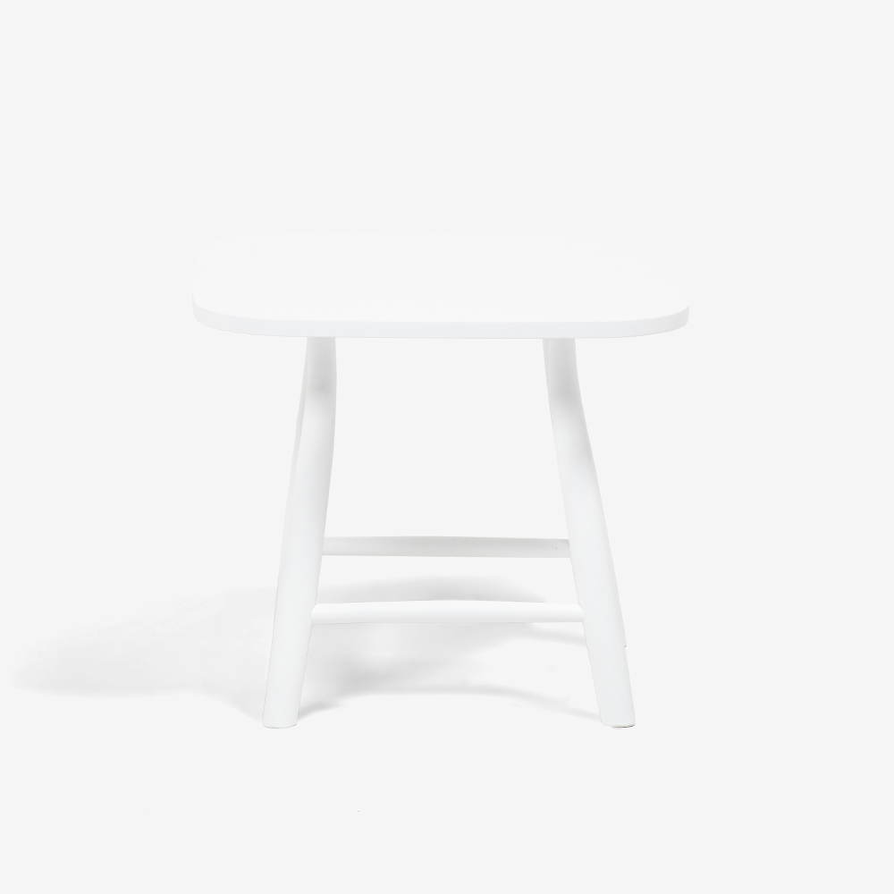 秋田木工 ローテーブル「209EB」ブナ材ホワイト色