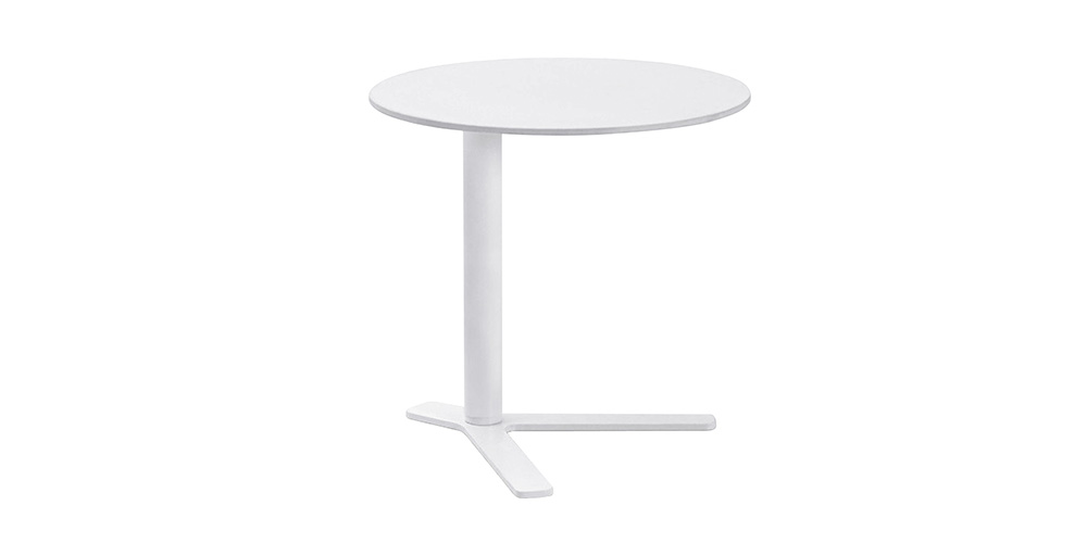昇降式サイドテーブル「ＹＯ」ホワイト