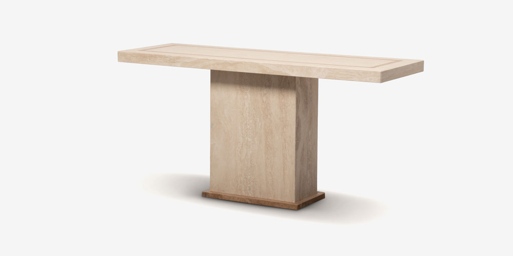 コンソールテーブル「IM5450」天然石 トラバーチン | 大塚家具 