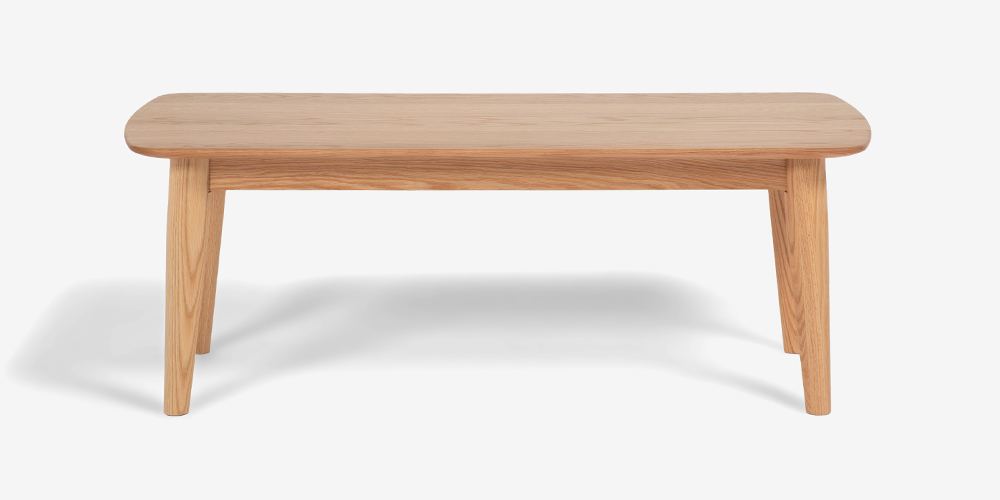 センターテーブル「シネマ2」レッドオーク材 ホワイトオーク色 全3 