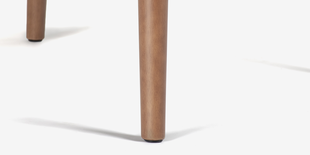 ダイニングテーブル「ユノ3」幅80cm ウォールナット材 丸脚 | 大塚家具 